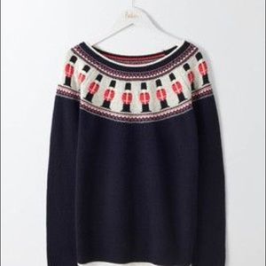 ISO Boden Fair Isle Soldier Sweater Size M or L